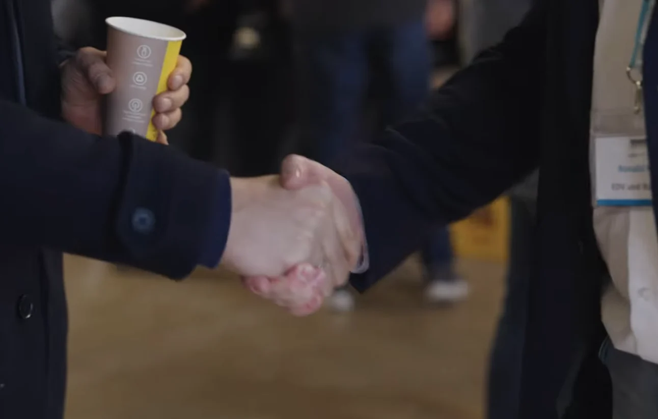 Begrüßung auf der Hausmesse 2024