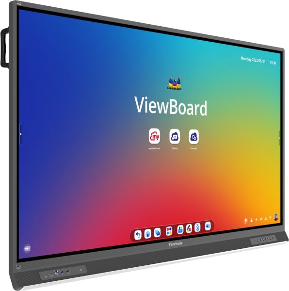 ViewSonic ViewBoard der IFP53-Serie in perspektivischer Ansicht